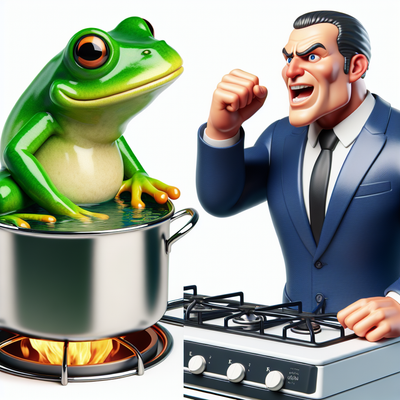 Powerful Message from Alex Jones: The Frog In The Pot Analogy