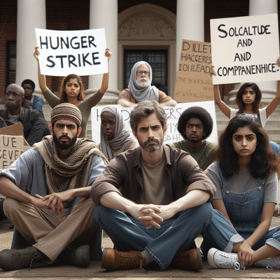 Princeton University Students' Hunger Strike: Demands for Health Monitoring