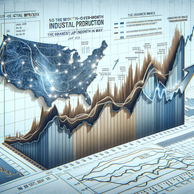 Significant Surge in US Industrial Production: Exceeding Expectations and Manufacturing Output on the Rise