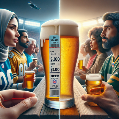 NFL Beer Price Increase: A Decade of Changes and Trends