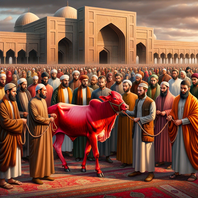 Red Heifer Ritual Near Al-Aqsa Mosque: Controversy and Significance